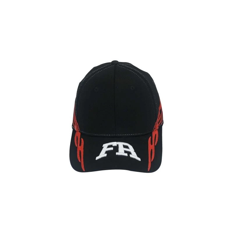 Black Flat Bill Hat Snapback